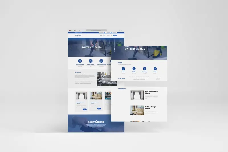 Gölcük Öz Halı Yıkama Web Site Tasarımı
